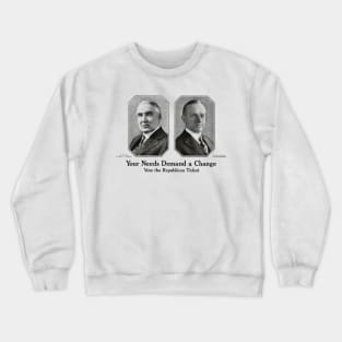 1920 Vote Harding and Coolidge Crewneck Sweatshirt